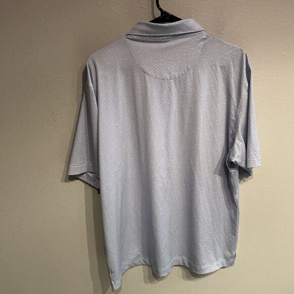 Peter Millar Summer Comfort Mens Large Classic Car Automobile Print Pattern Blue - Picture 4 of 6